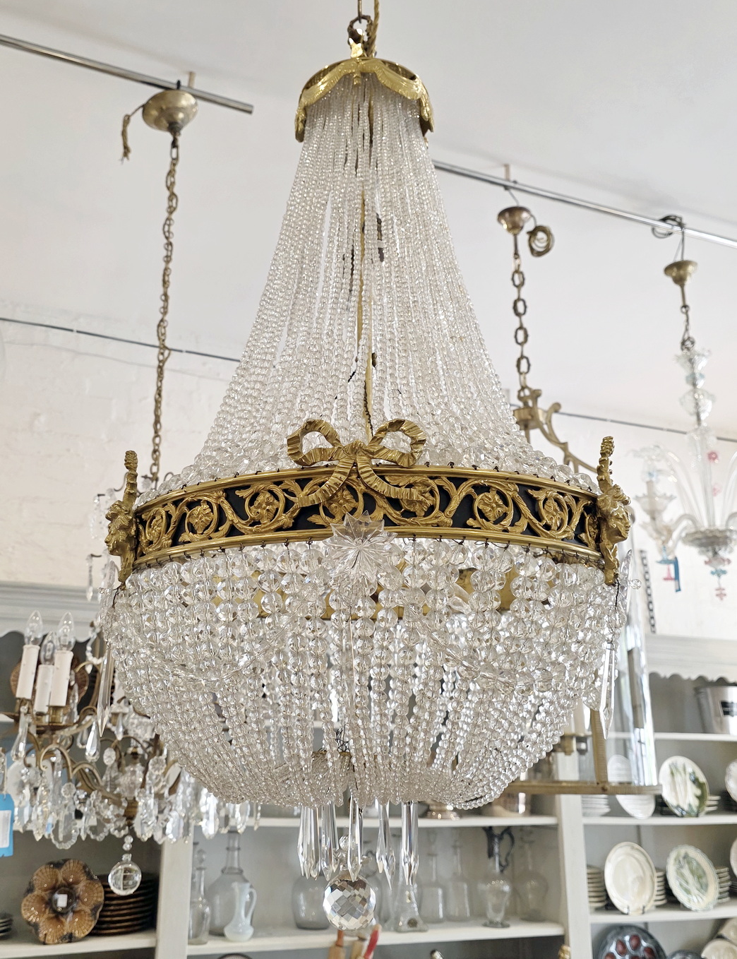 A Parisian Montgolfier Chandelier 